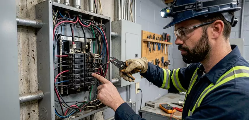 Breaker Box Short Circuit Repair in Powder Springs