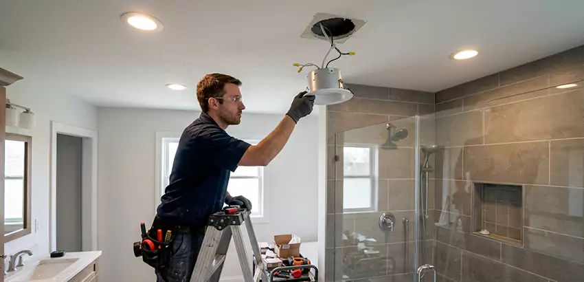 Bathroom and Shower Recessed Lighting Installation in Powder Springs