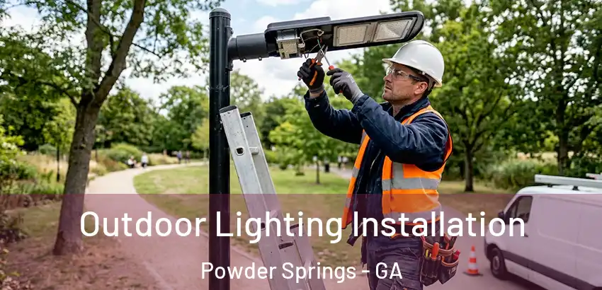 Outdoor Lighting Installation Powder Springs - GA