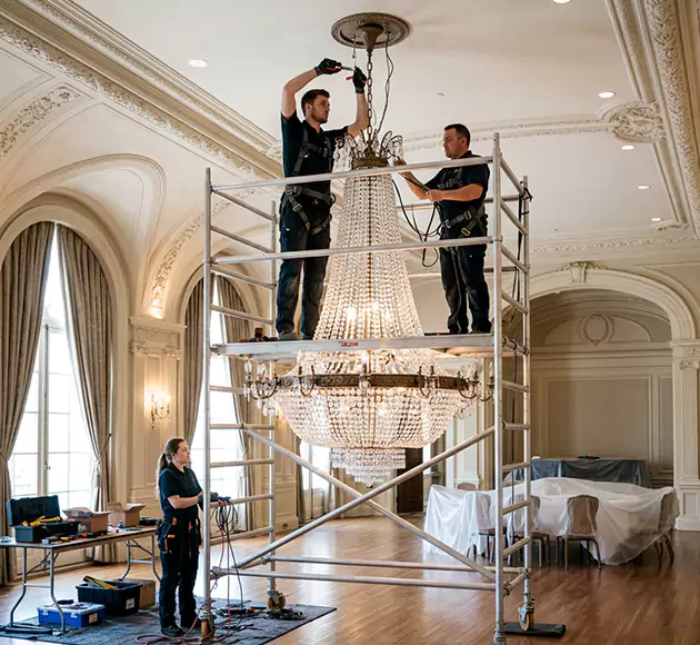 Professional Chandelier Installation: Your Local Fixture Team in Powder Springs, GA