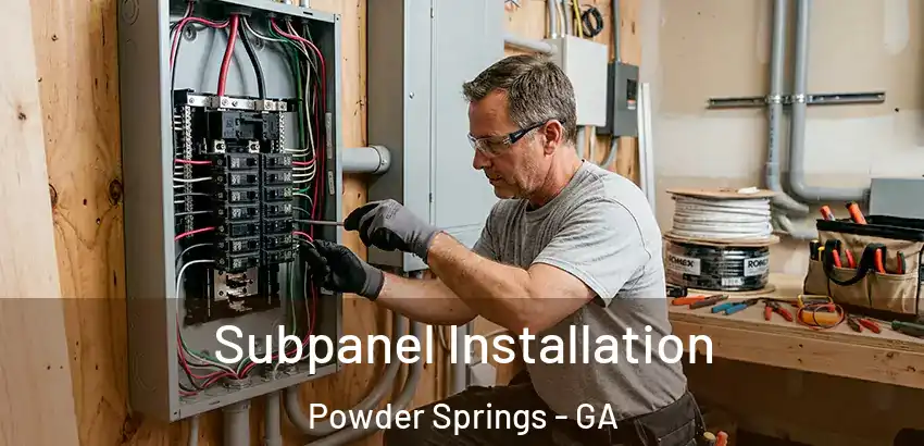 Subpanel Installation Powder Springs - GA